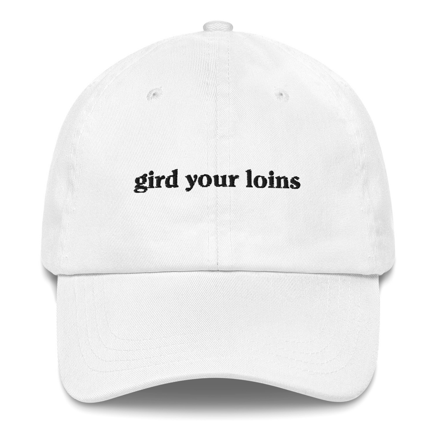 GIRD YOUR LOINS EMBROIDERED HAT