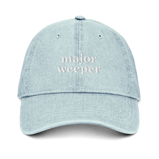 MAJOR WEEPER DENIM HAT