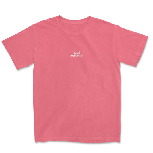 QUEL NIGHTMARE EMBROIDERED TEE