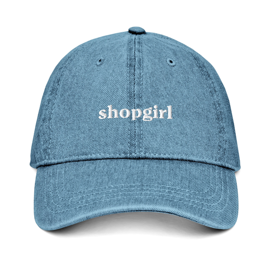 SHOPGIRL DENIM HAT