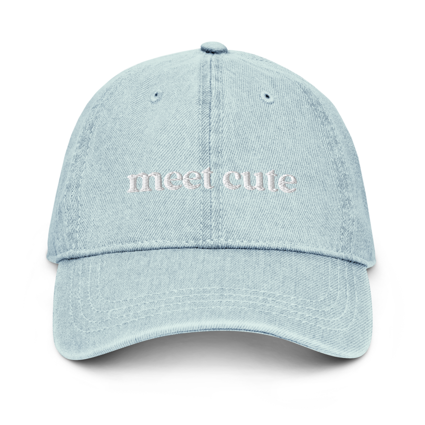 MEET CUTE DENIM HAT