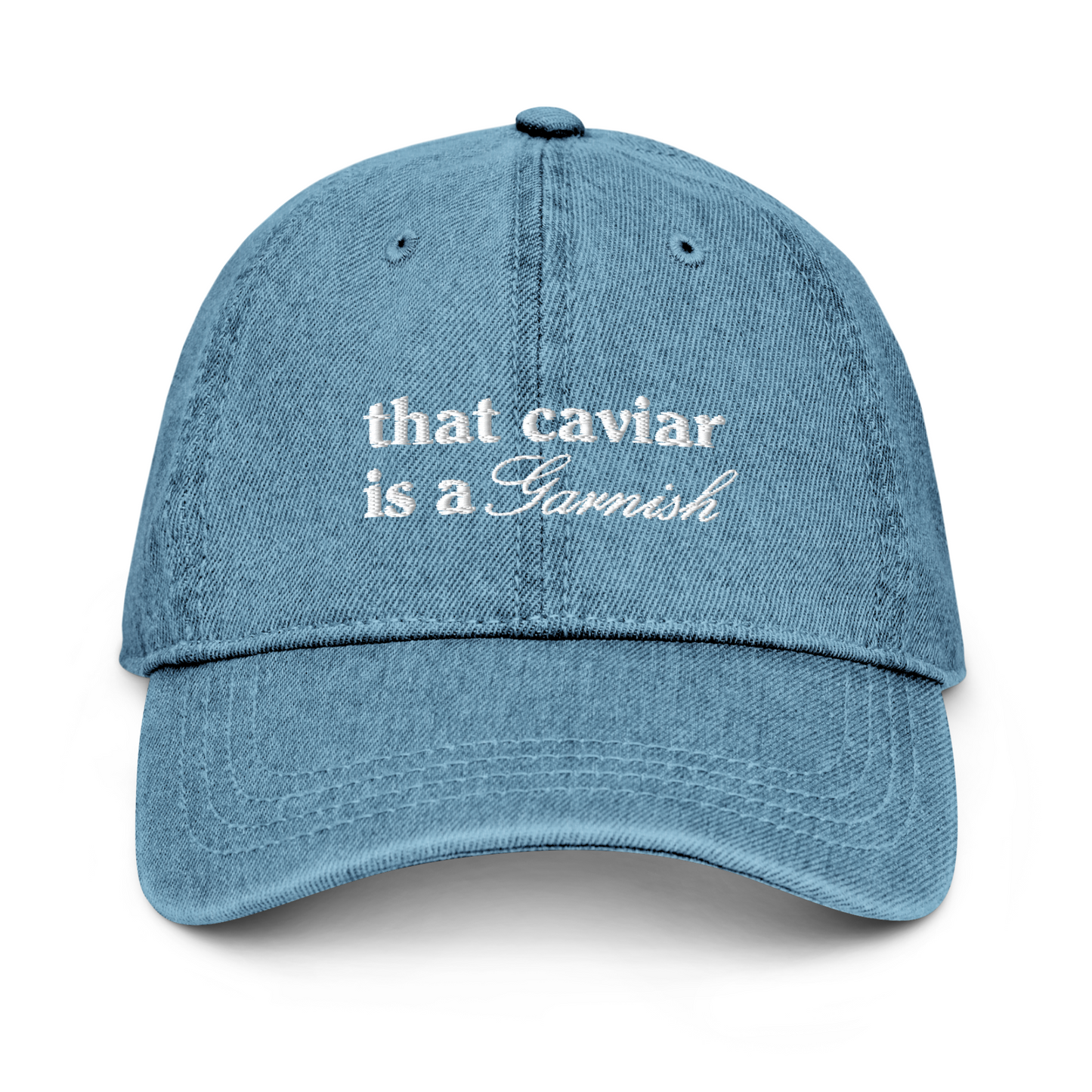 CAVIAR DENIM HAT