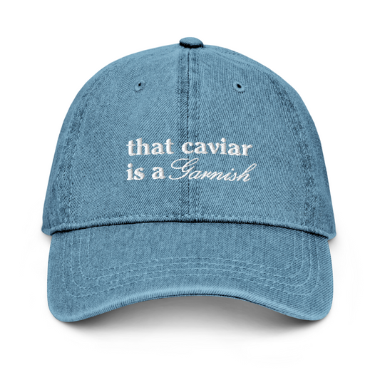CAVIAR DENIM HAT
