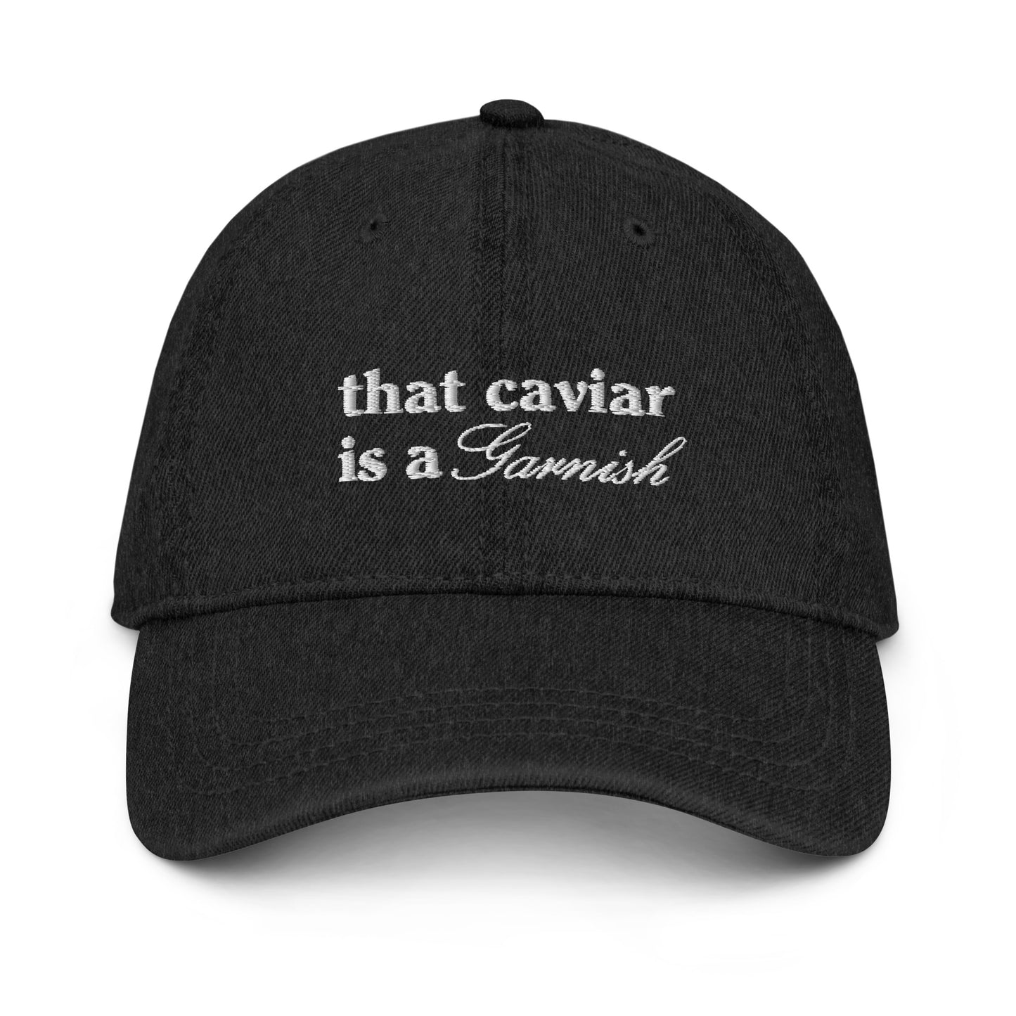 CAVIAR DENIM HAT