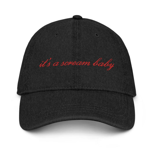 IT'S A SCREAM DENIM HAT