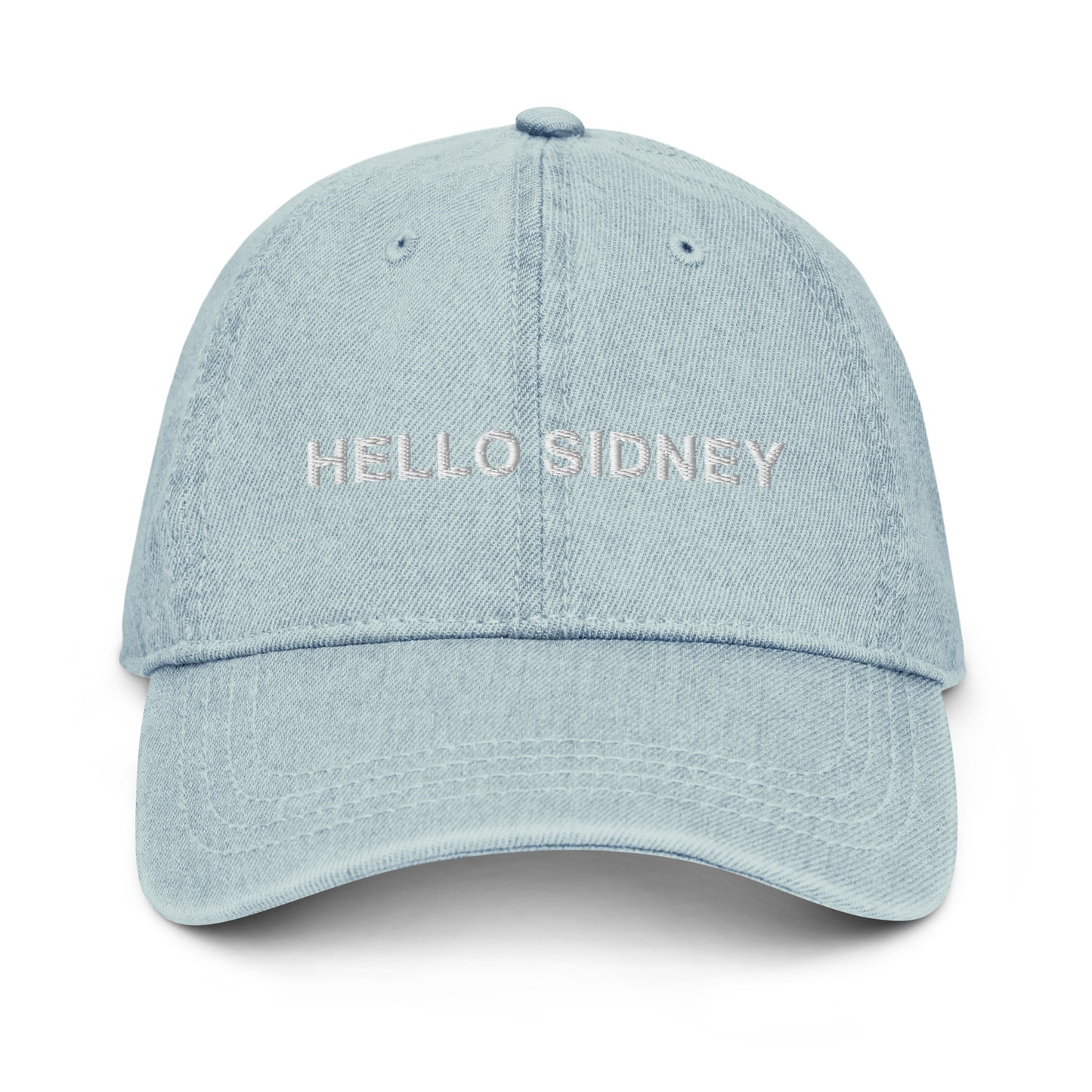 HELLO SIDNEY DENIM HAT