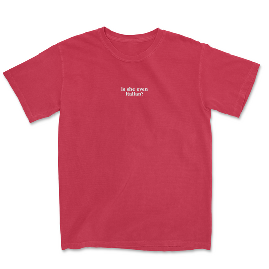 EVEN ITALIAN EMBROIDERED TEE