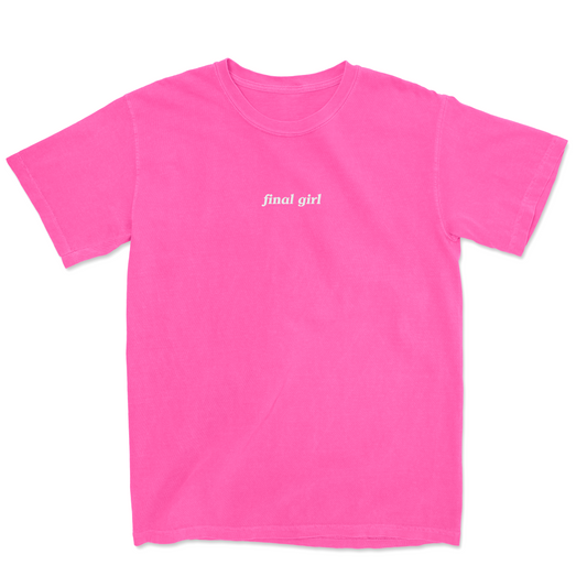 FINAL GIRL EMBROIDERED TEE