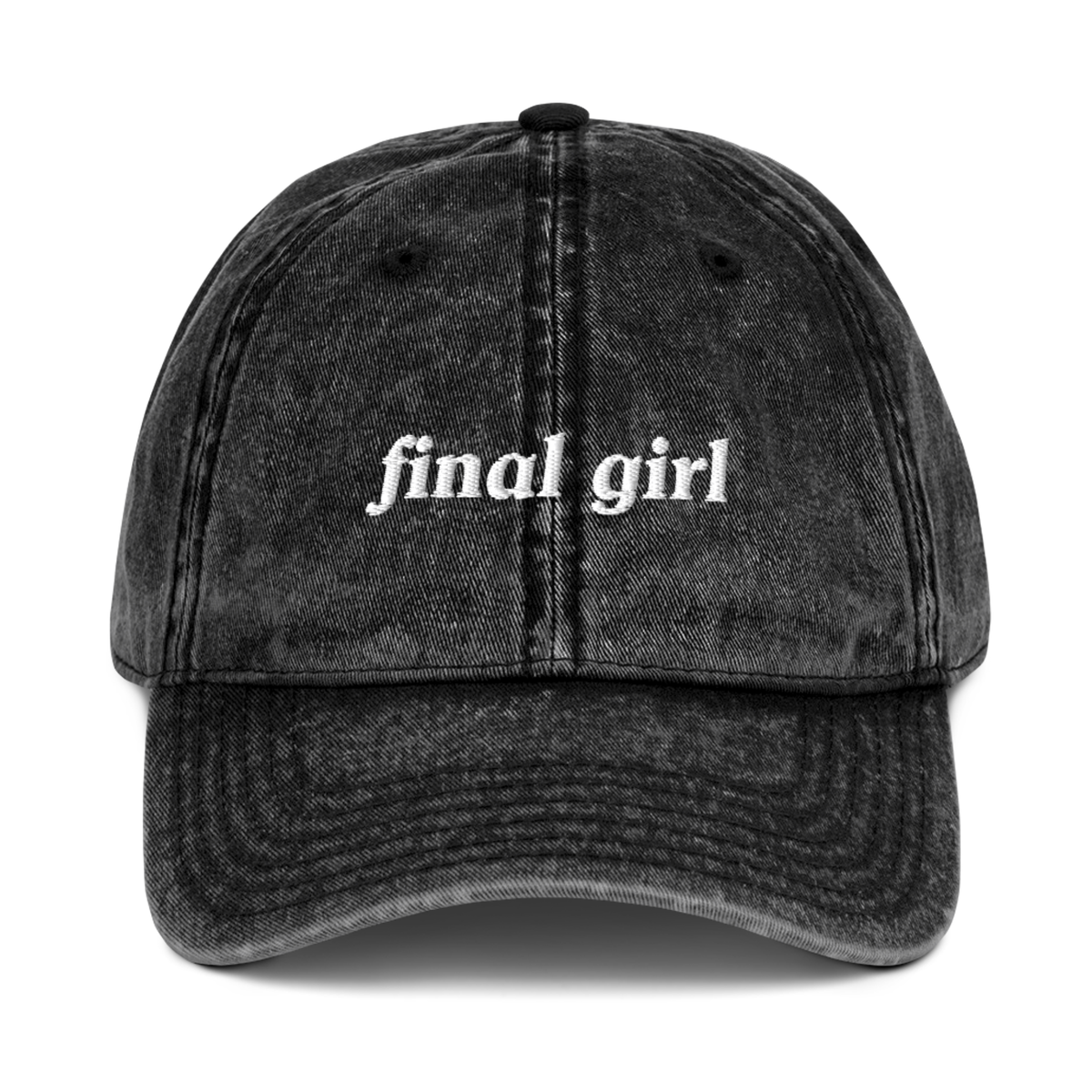 FINAL GIRL EMBROIDERED HAT