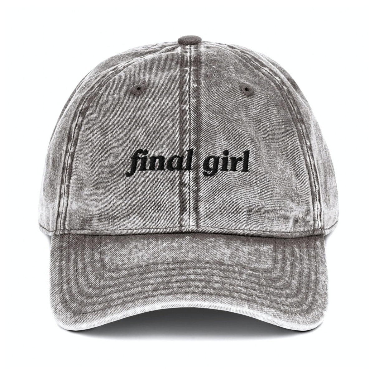 FINAL GIRL EMBROIDERED HAT