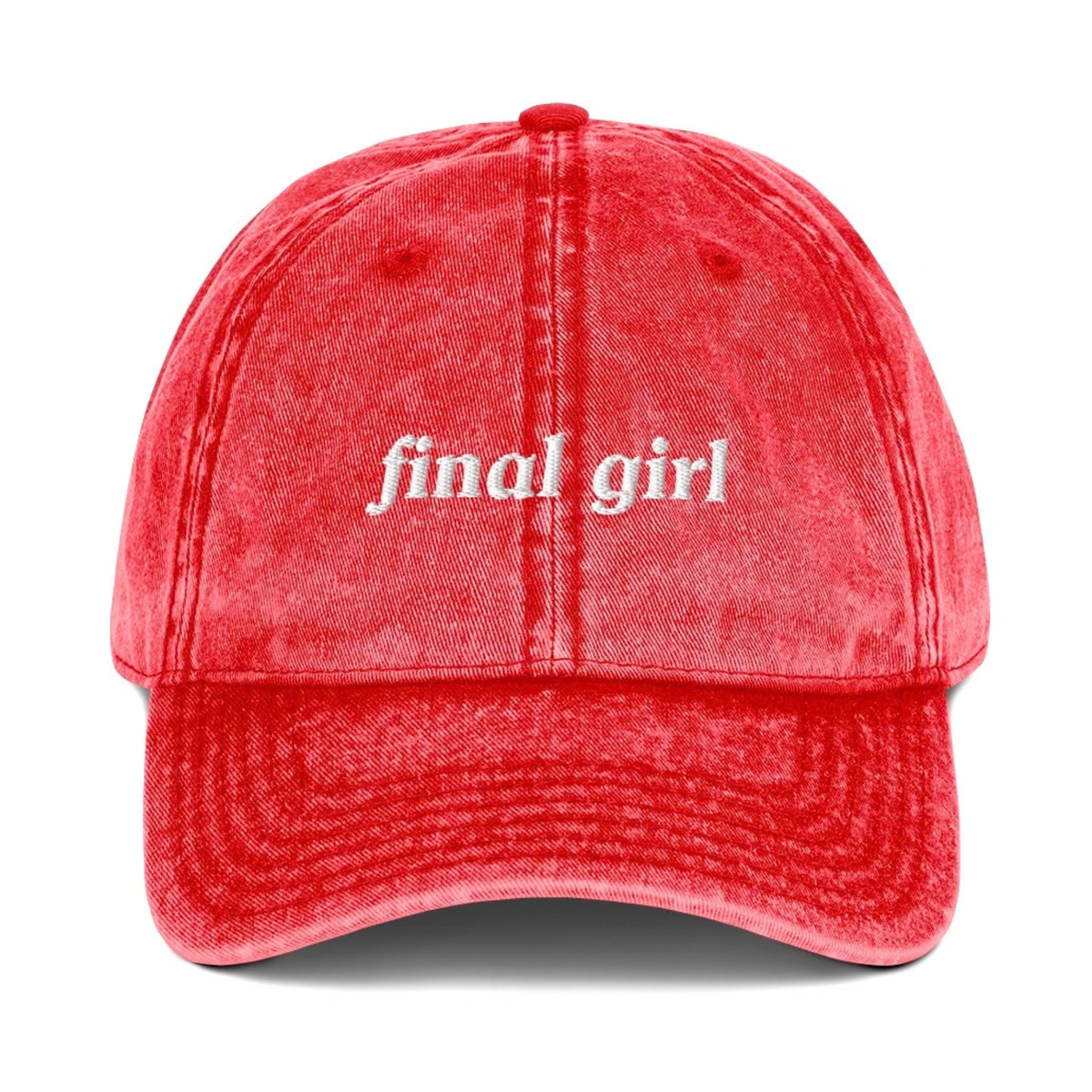 FINAL GIRL EMBROIDERED HAT
