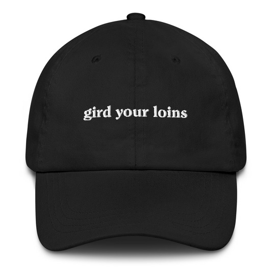 GIRD YOUR LOINS EMBROIDERED HAT