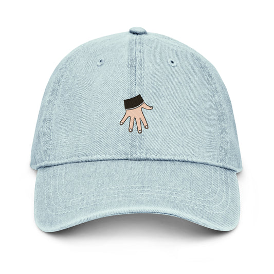 HAND FLEX EMBROIDERED DEMIN HAT