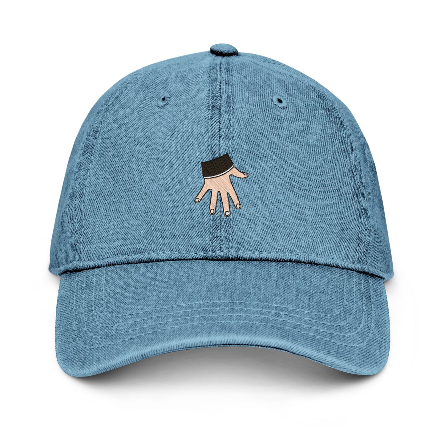 HAND FLEX EMBROIDERED DEMIN HAT