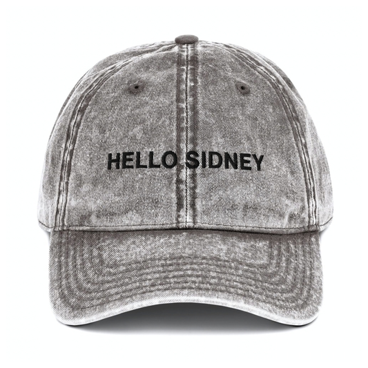 SIDNEY EMBROIDERED HAT