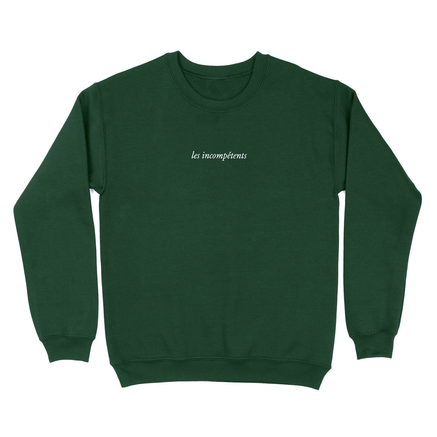 LES INCOMPETENTS EMBROIDERED CREW
