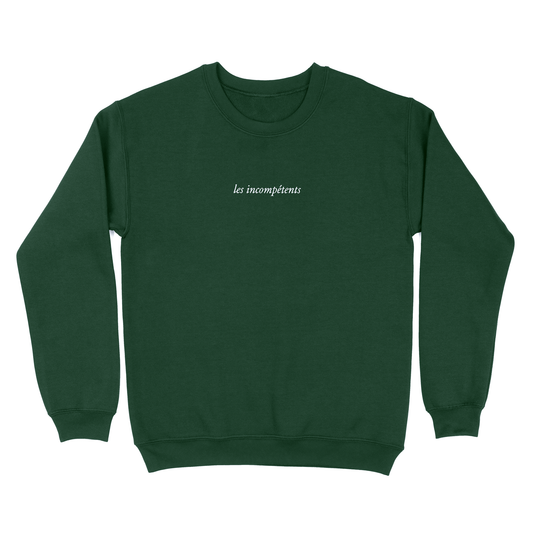 LES INCOMPETENTS EMBROIDERED CREW