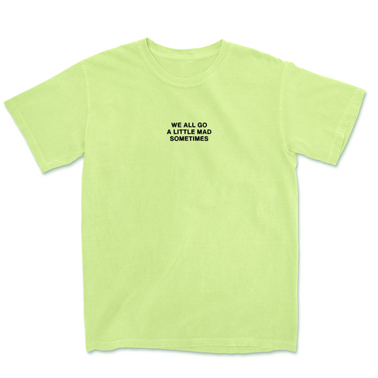 MAD SOMETIMES EMBROIDERED TEE