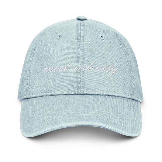 MOST ARDENTLY DENIM HAT