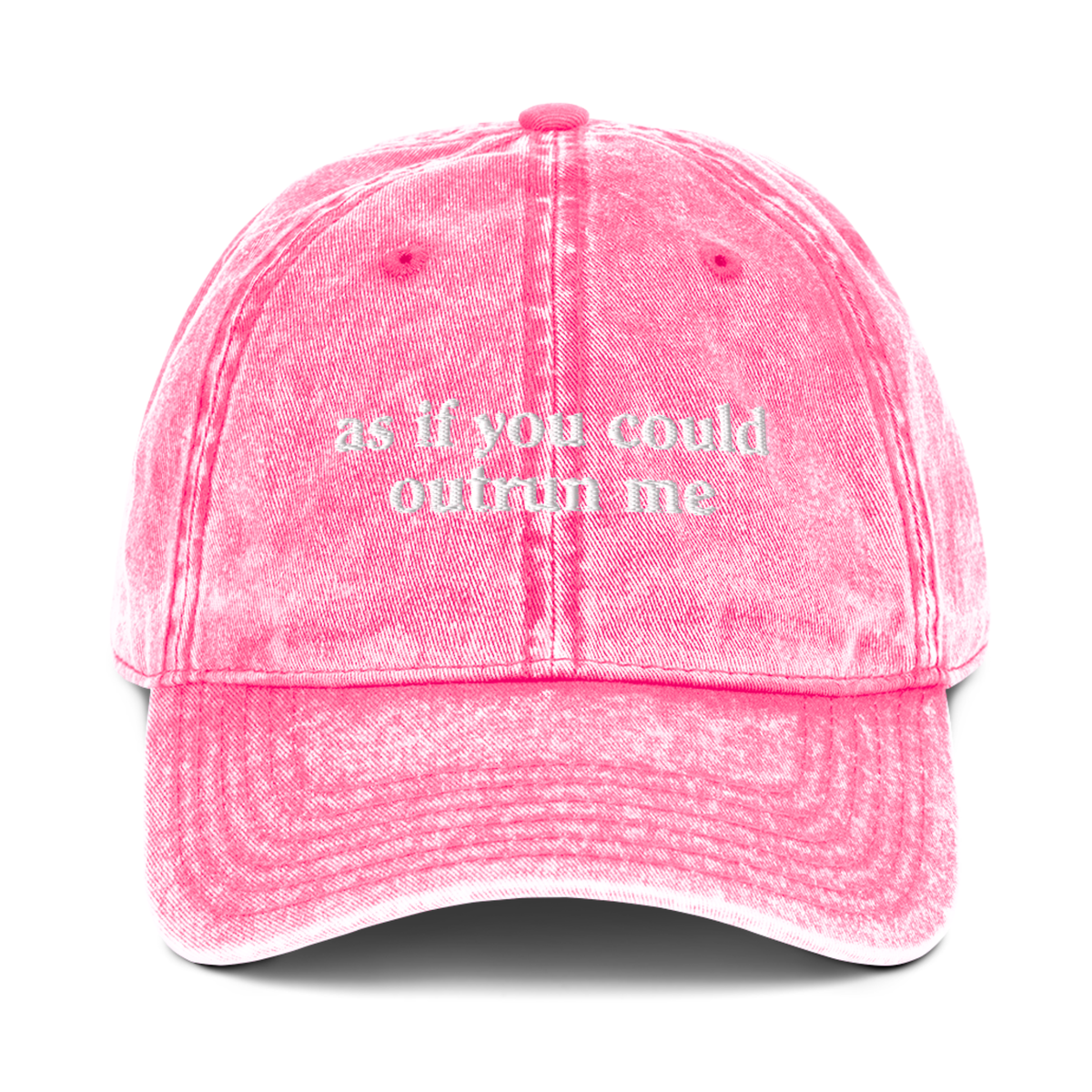 AS IF YOU COULD EMBROIDERED HAT