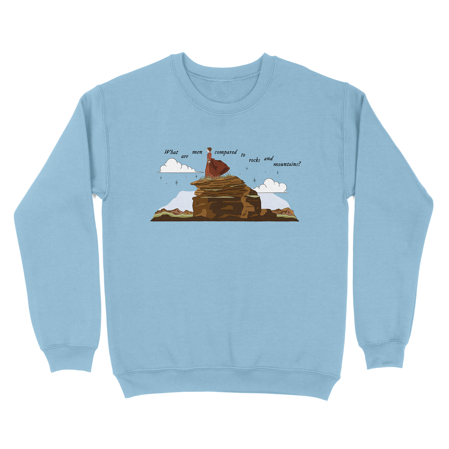 COMPARED TO ROCKS AND MOUNTAINS CREW