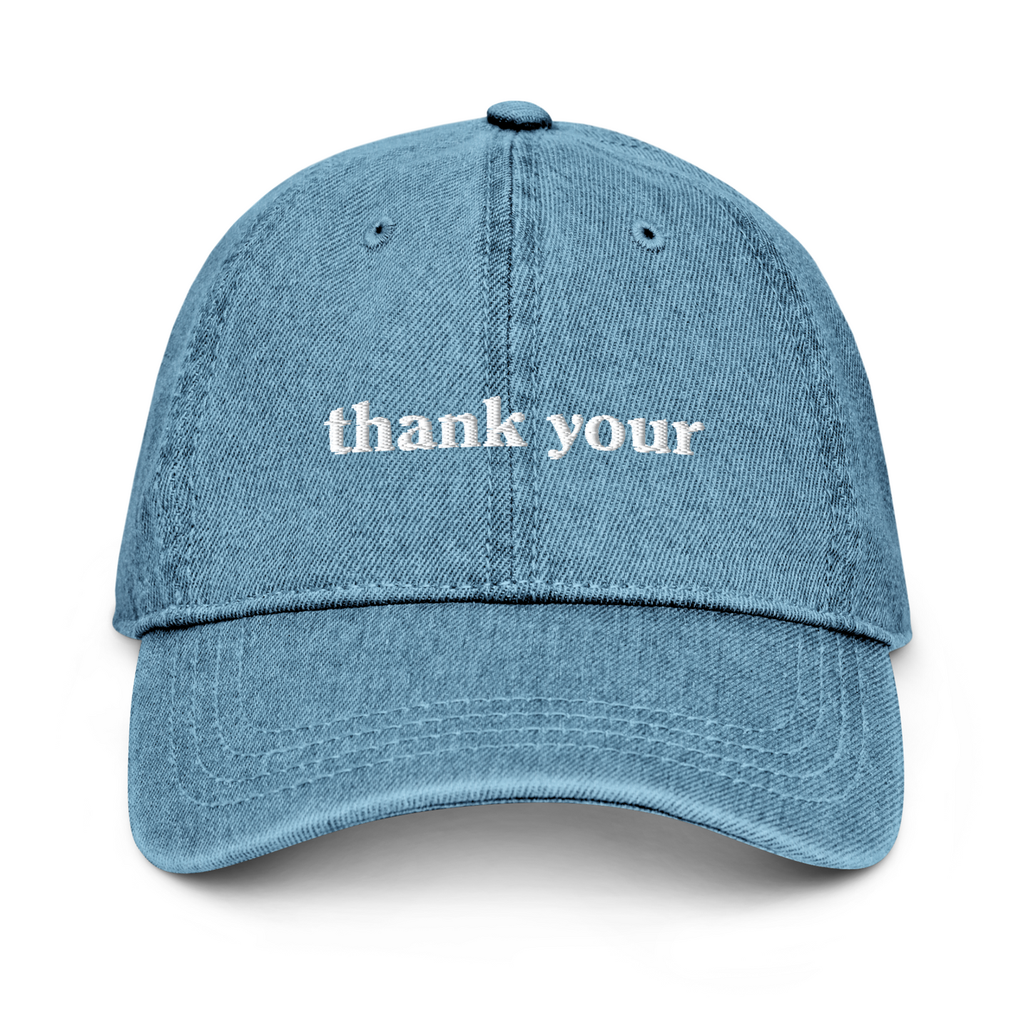 THANK YOUR DENIM HAT