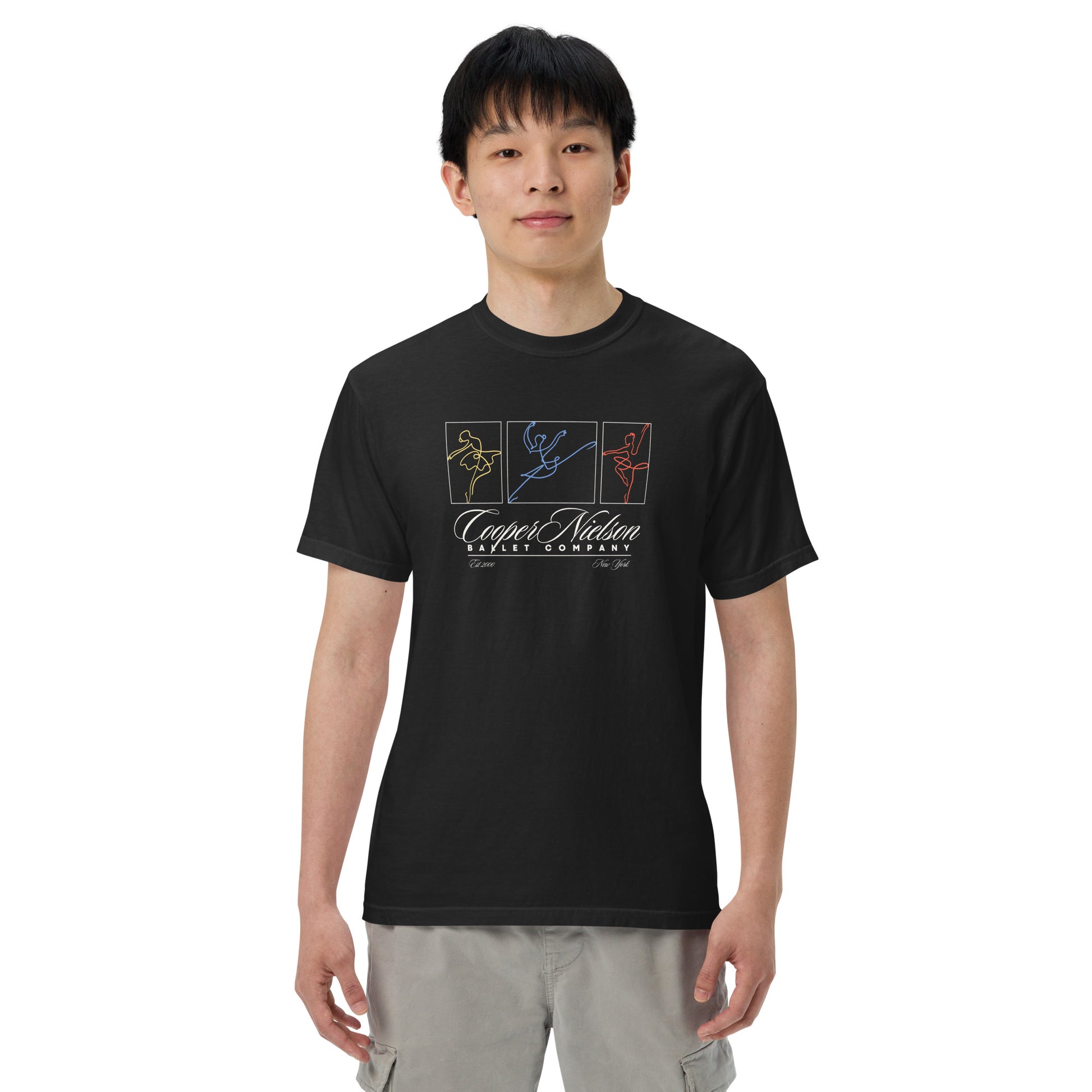 Candymix - Ballet Evolution of Man - Heren T-shirt Top T-Shirt, marineblauw, L Candymix - Ballet Evolution of Man - Heren T-shirt Top T-Shirt, marineblauw, L